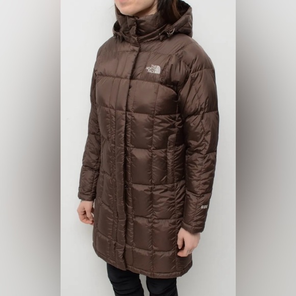 The North Face Jackets & Blazers - THE NORTH FACE puffer goose down long brown winter coat jacket size large